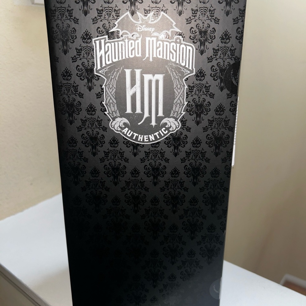 Disney Haunted Mansion Bat Hurricane Candle Holder - Color Changing - Picture 7 of 11